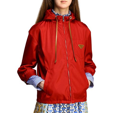 prada new jacket|prada nylon jacket women's.